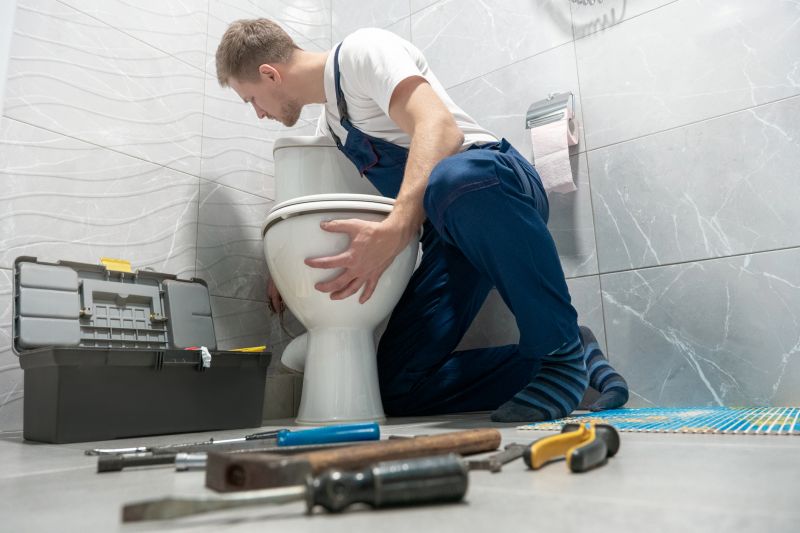 Toilet Water Damage Repair