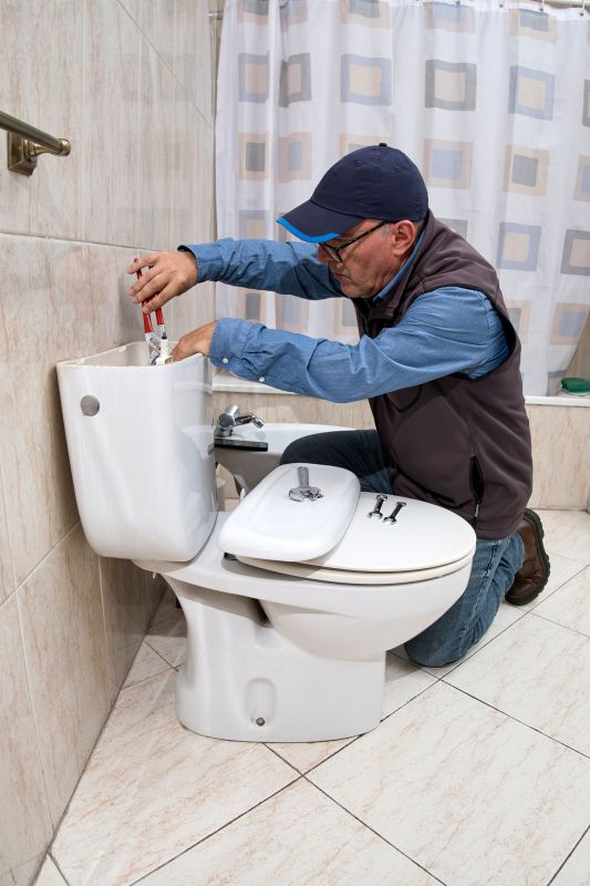 Toilet Water Damage Repair
